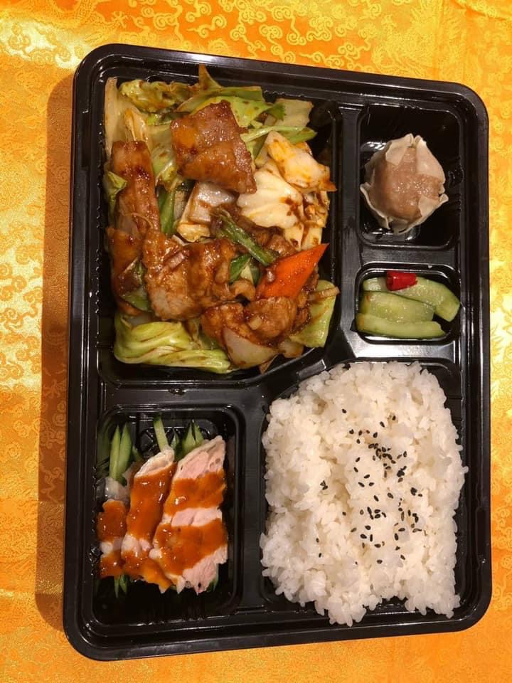 回鍋肉弁当